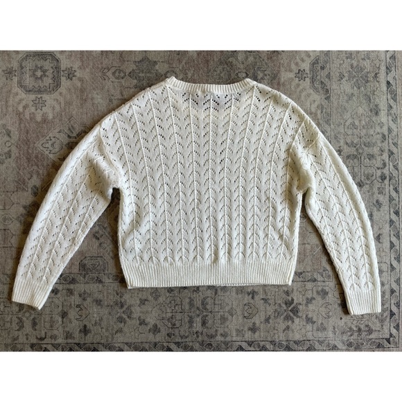 H&M White Knit Sweater - Picture 3 of 5